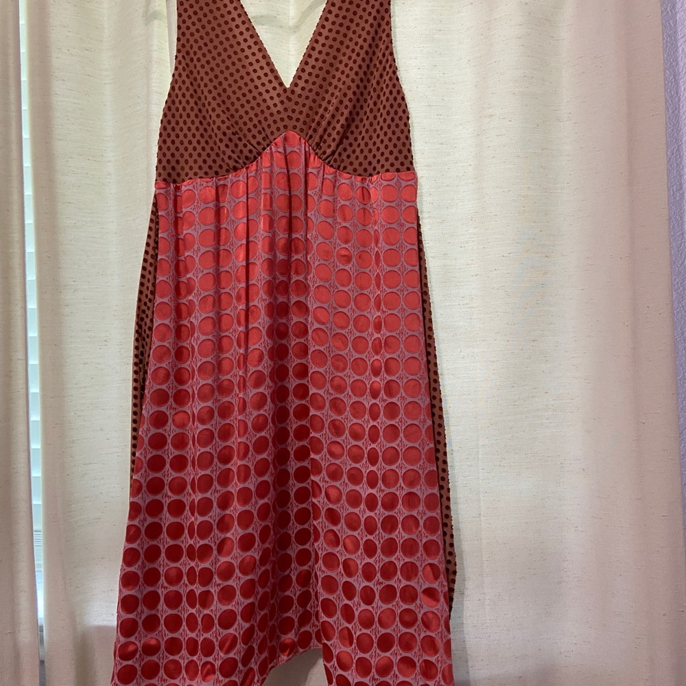 Beautiful babydoll silk dress from The Limited